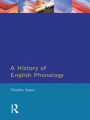 cover image of A History of English Phonology